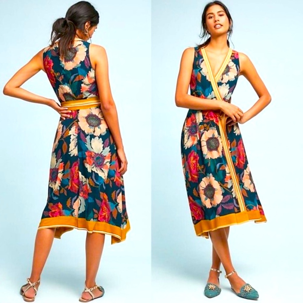 Maeve by Anthropologie Botanical dress.